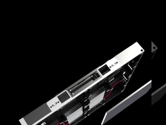 480×480×44 मिमी इंडोर डाई-कास्टिंग एल्यूमीनियम एलईडी कैबिनेट