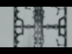 500*500*76.5 मिमी चांदी के एल्यूमीनियम कैबिनेट दोनों इनडोर और आउटडोर