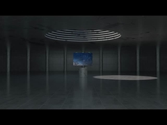 500mm*500mm*68mm एल्यूमिनियम कैबिनेट 250mm*250mm एलईडी स्क्रीन मॉड्यूल के लिए उपयुक्त