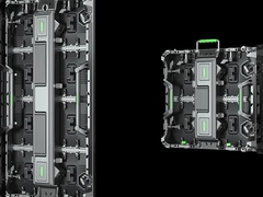 500mm*500mm*68mm एल्यूमीनियम कैबिनेट सूट 250*250mm एलईडी स्क्रीन मॉड्यूल के लिए