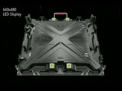 640*480mm एलईडी डिस्प्ले स्क्रीन कैबिनेट संरचना मध्य 10S