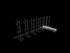 किराए पर एलईडी डिस्प्ले की स्थापना का आधार और ब्रैकेट 3 27s