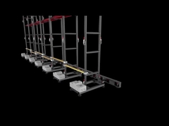 किराए पर एलईडी डिस्प्ले की स्थापना का आधार और ब्रैकेट 4 28s