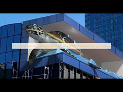 पी5.71 आरजीबी एल्यूमीनियम धारक आउटडोर नग्न आंखों वाला 3 डी पेशेवर एलईडी स्क्रीन