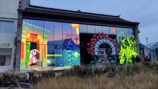 एलईडी पारदर्शी स्क्रीन केस