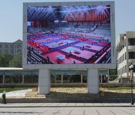 P8 6500K एलईडी स्टेज बैकड्रॉप स्क्रीन आउटडोर डिस्प्ले एनर्जी सेविंग 50 मीटर व्यू डिस्टेंस