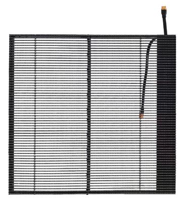 वाणिज्यिक विज्ञापन पारदर्शी ग्लास एलईडी स्क्रीन आउटडोर SMD1921 1/2 स्कैन ODM