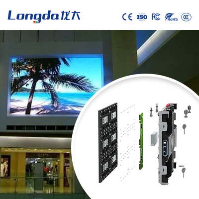 AC110V SMD1515 एलईडी पैनल मॉड्यूल ISO14001 डिजिटल डिस्प्ले मॉड्यूल स्टेज पृष्ठभूमि: