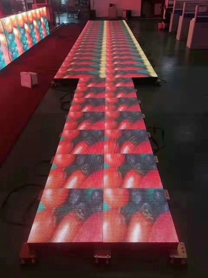 स्टेज टाइल के लिए ओडीएम पार्टी वेडिंग डांस फ्लोर एलईडी स्क्रीन किराया 2800 हर्ट्ज