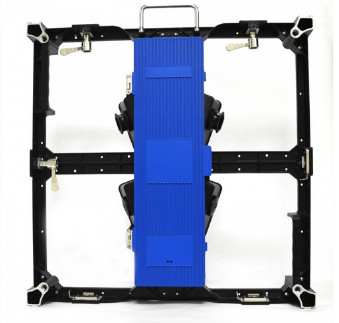 180W / M2 हाई ब्राइटनेस रेंटल LED डिस्प्ले 1R1G1B LED स्क्रीन डाई कास्टिंग Alu