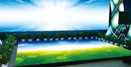 पी 6.25 डिस्को पोर्टेबल एलईडी डांस फ्लोर रेंटल आरओएचएस हाई डेफिनिशन: