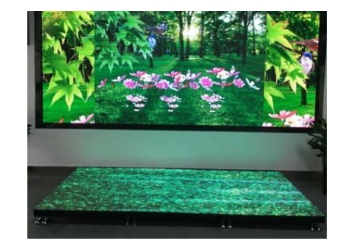 खुदरा स्टोर के लिए P6.25 इंटरएक्टिव डांस फ्लोर एलईडी डिस्प्ले 720Hz एंटीवियर