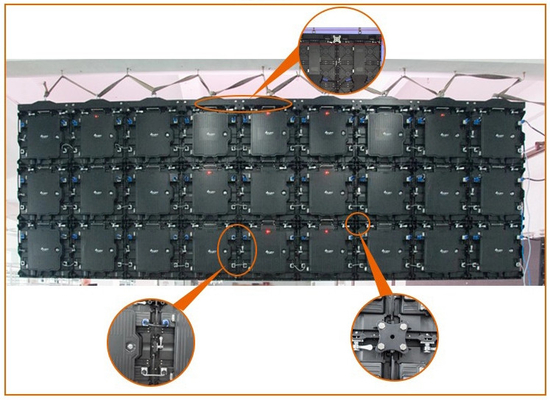 4500cd / M2 पोर्टेबल रेंटल एलईडी डिस्प्ले RoHs CCC IP43