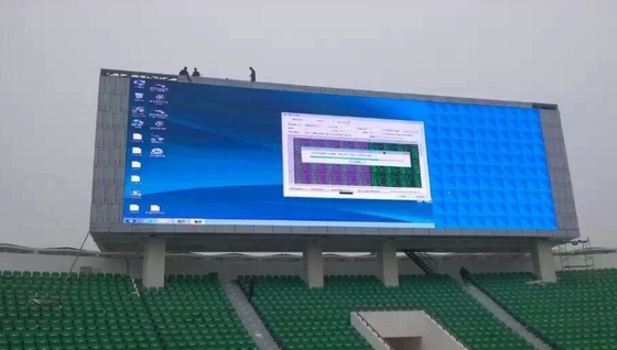 AC220V P8 6500cd / M2 आउटडोर बिल्डिंग विज्ञापन के लिए एलईडी स्क्रीन मॉड्यूल