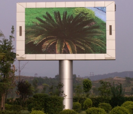 AC220V P8 6500cd / M2 आउटडोर बिल्डिंग विज्ञापन के लिए एलईडी स्क्रीन मॉड्यूल