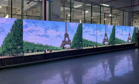 720hz P4.81mm इलेक्ट्रॉनिक एलईडी स्क्रीन मॉड्यूल 1R1G1B डिजिटल एलईडी बिलबोर्ड