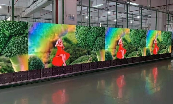 720hz P4.81mm इलेक्ट्रॉनिक एलईडी स्क्रीन मॉड्यूल 1R1G1B डिजिटल एलईडी बिलबोर्ड