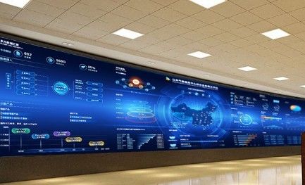 P1.875 स्मार्ट एलईडी पोस्टर डिस्प्ले स्क्रीन 480 X 480mm 80W / M2 डायकास्टिंग एल्युमिनियम