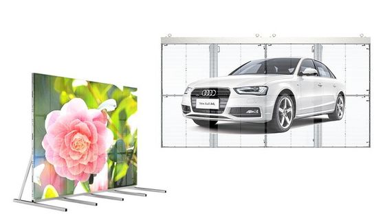 पारदर्शी ग्लास एलईडी स्क्रीन पी3.91 मिमी होलोग्राफिक सीरीज रिफ्रेश 3840Hz