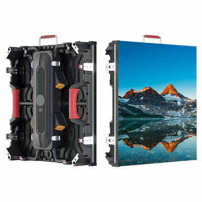 डाई कास्टिंग एल्यूमीनियम कैबिनेट P3.91 एलईडी स्क्रीन रेंटल 5V पावर वोल्टेज