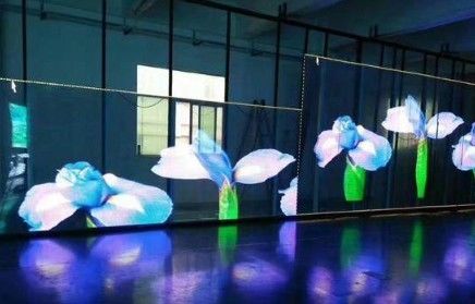 1000cd डिजिटल विंडो डिस्प्ले स्क्रीन पैनल SMD2020 ODM OEM